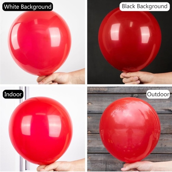 5for$10 Red Garland 110Pc Balloons Christmas, Bachelorette, & Birthday Party - Picture 3 of 5